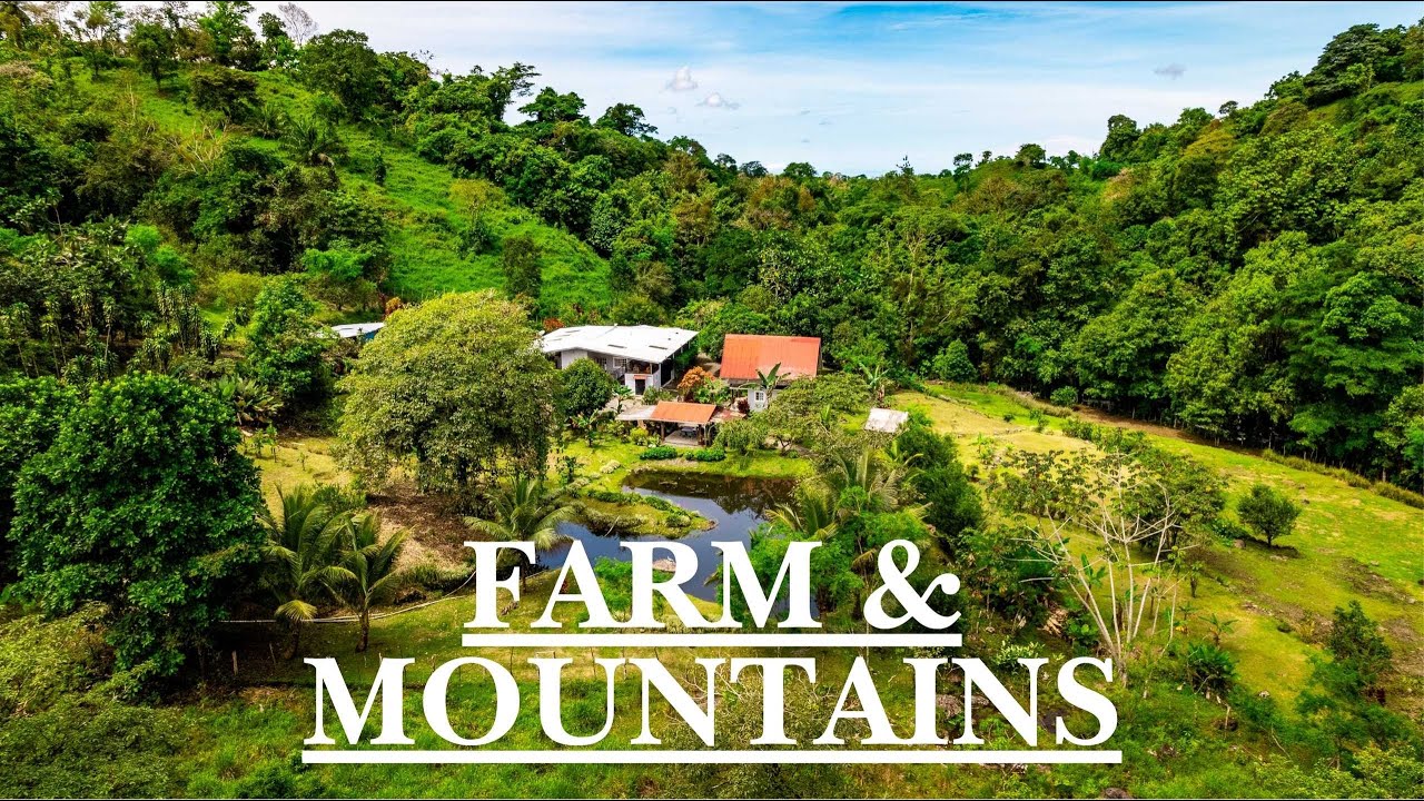 Farm with Two Houses and Mountain Views for Sale Bugaba Panama SSS3020