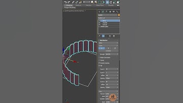 Array modifier in 3ds Max