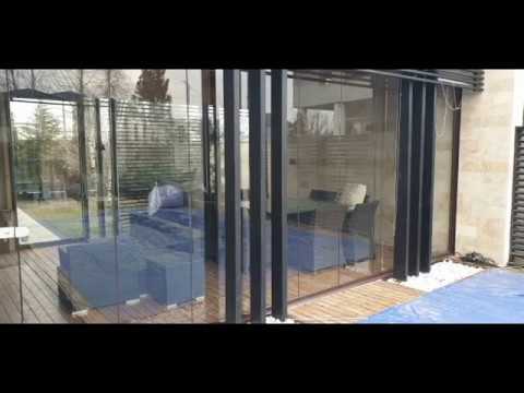 Inchidere Terasa Cu Sticla Securizata Proiect Mogosoaia Youtube