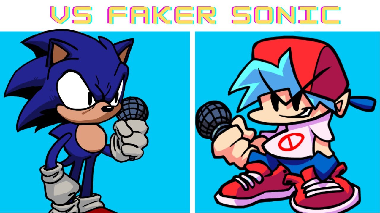 Friday Night Funkin' VS Faker Sonic - YouTube