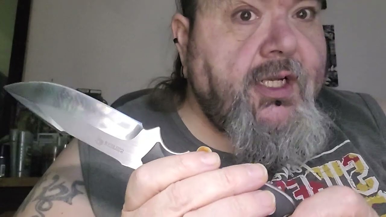 Ned Foss Survival Blade with Fire Starter and Kydex Sheath 