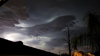 If 2020 was a storm / timelapse footage of ominous storm/ Australia