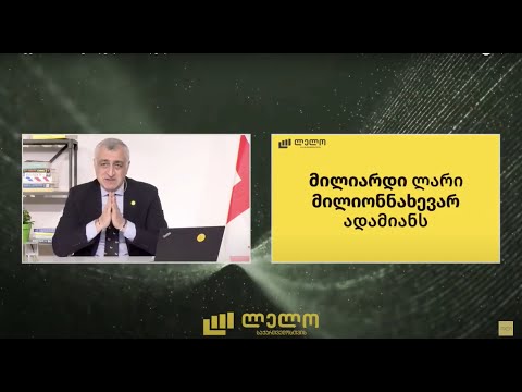 მამუკა ხაზარაძე - ლელოს 6 მილიარდ ლარიანი მოდელი