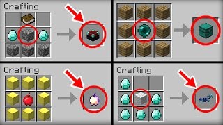 ✔ Minecraft: 20 Crafting Recipes That Changed