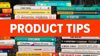 The 5 Best Product Development Tips From 281 Books