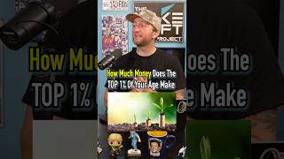 How Much Money Does The Top 1% Make Per Age! #shorts #money #salary #age #job