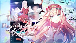 Tutorial Zoom Slide Transition with Masking/Group like Null After Effect - Alight Motion #AMV
