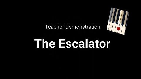 The Escalator | Faber | Primer Level | Piano Adventures | Teacher Demo | FDL Studio of Music