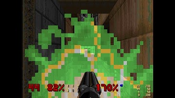 Doom 64 for Doom 2 (Crispy Doom) - MAP06 Outpost Omega - All Secrets