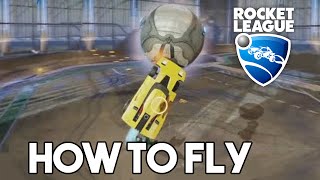 Rocket League - How to Fly - Aerial Goal Tutorial (Sky High Trophy)