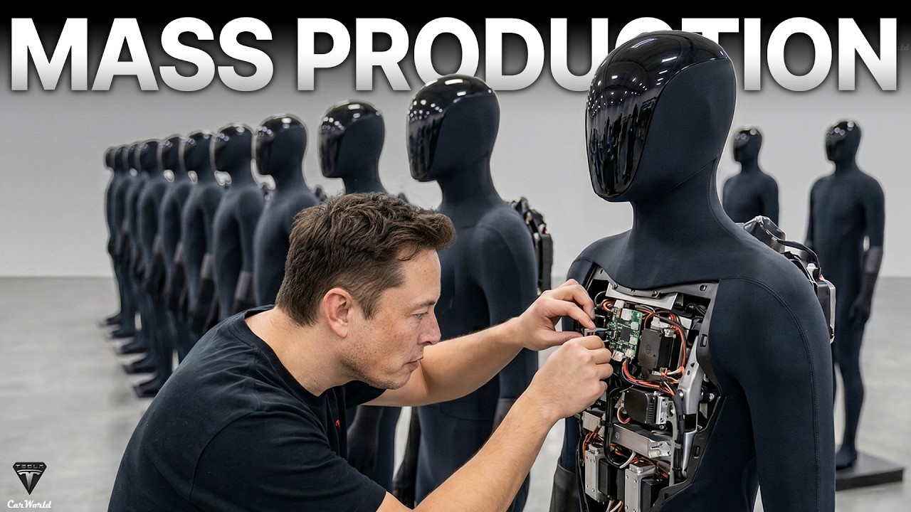 Tesla Bot V2.5 Stunning Upgrade & Tesla's 1M Line Finally Here