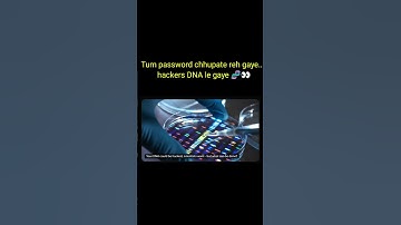 Hackers want your DNA 🧬 👀#hack #DNA #cybersecurity #science