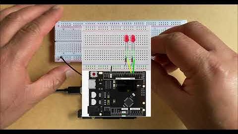 Arduino Project - 2 LED Flashing Lights