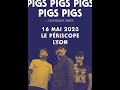 Pigs x7  grandmas ashes  live  periscope  lyon  16052023