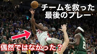 【NBA】ジミーバトラーの窮地を救ったラストショットの裏側