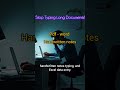 Stop Typing Long Documents! Let Me Do It For You ⌨️