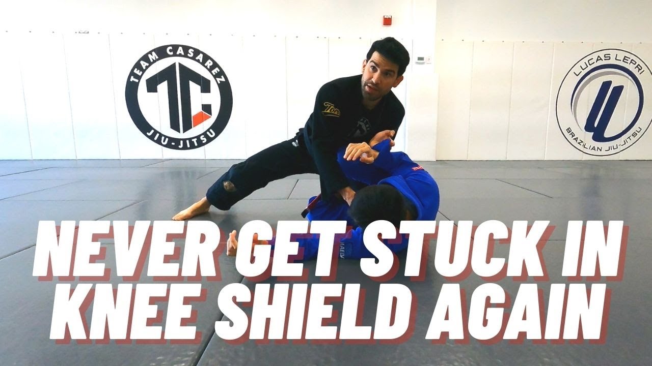 Pass the Knee Shield with this Back Step Technique - YouTube