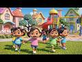 Ring a Ring o’ Roses 🌸 | Classic Nursery Rhyme for Kids | Baby Songs &amp; Circle Games