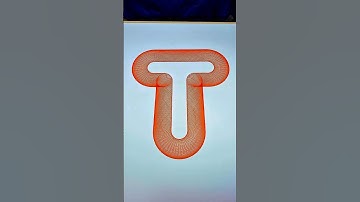 A T That Dances with Grace #spirographshr #satisfying #asmr #art #usa #relaxing #spirograph