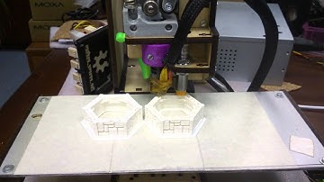 Printerbot Simple, Repetier printing on the 140% feedrate.