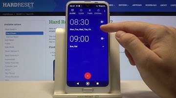 How to Set Up Alarm Clock on SHARP Aquos R2 – Customize Alarm Clock