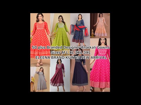 Shivani Kinti Reyon Anarkali Kurtis – Kavya Style Plus