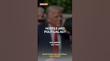 Why did the White House call Jeff Bezos