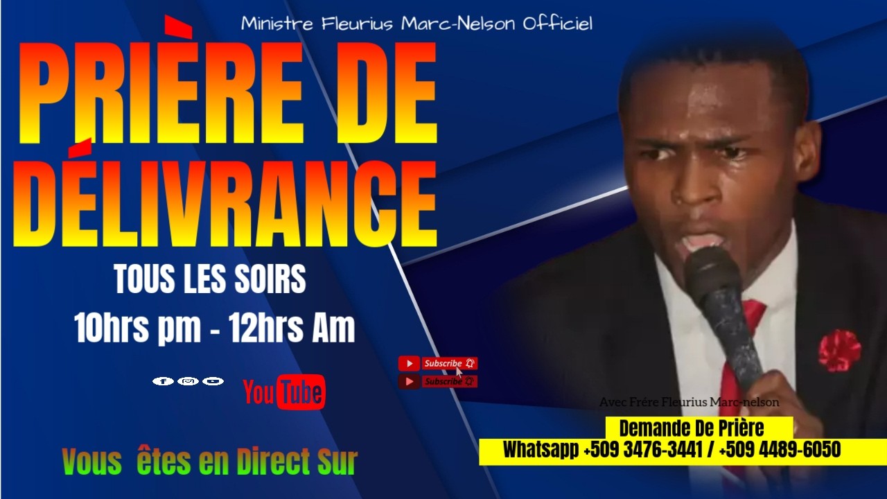 Letenel Ouvè pòt ki  fèmen an ||  Prière Minuit || Lundi 02 Mars  2026.