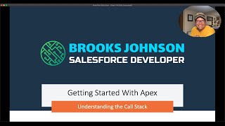 Salesforce Getting Started With Apex: Understanding the Call Stack