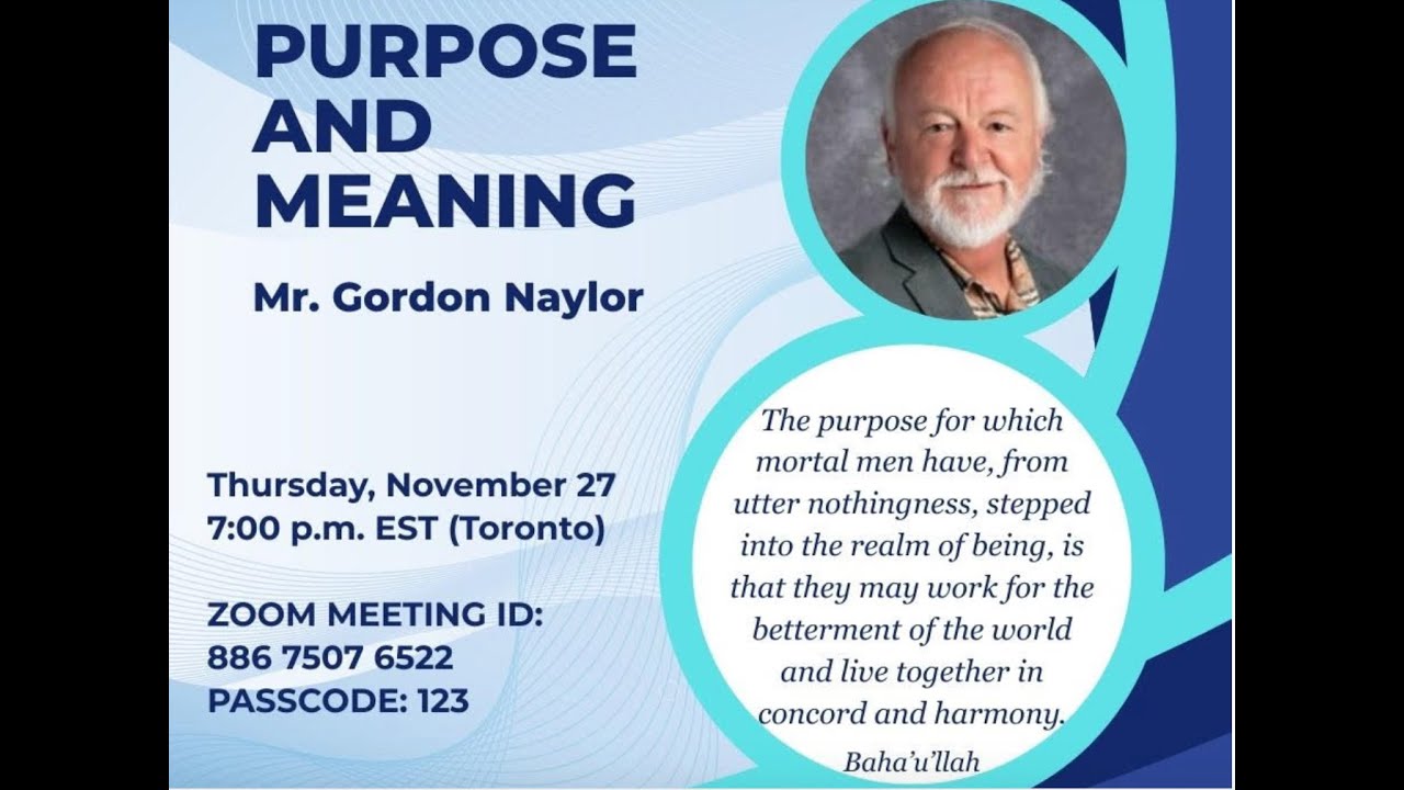 Purpose and Meaning