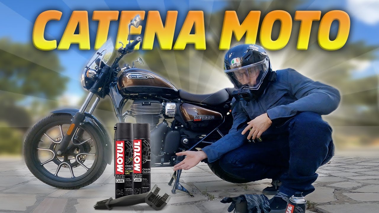 Speciale manutenzione catena moto