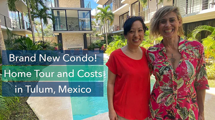 Mexico Apartment Tour in Tulum for $289,000 - New,...