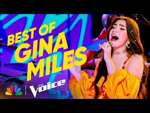 The Best Performances from Season 23 Winner Gina Miles | The Voice | NBC