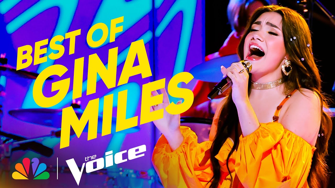 ⁣The Best Performances from Season 23 Winner Gina Miles | The Voice | NBC