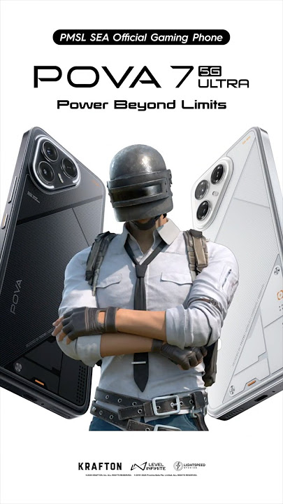 TECNO X PUBG Mobile | POVA 7 Ultra 5G: PMSL SEA  Gaming Phone
