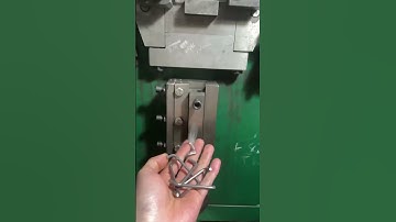 steel wire bending machine square wire shape forming machine ear hook ring buckle making machine