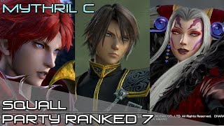 HELLFIRE! Dissidia Final Fantasy NT (DFFNT) - Squall Ranked Party Matches 7 [Mythril C]