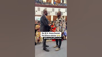 Rip Dr. Omane Boamah. The Defence Minister of Ghana 😭😭 #rip #dromaneboah