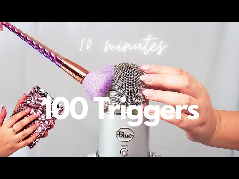 ASMR⎪100 TRIGGERS en 10 MINS 😍