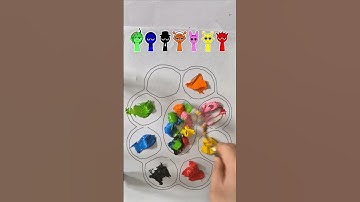 Guess the mixed color of Sprunki Part 9 #satisfying #sprunki #asmr #oddlysatisfying
