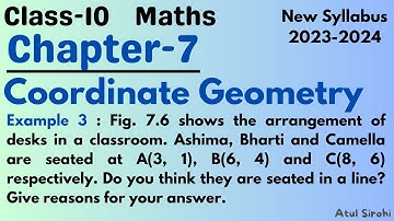 Example-3 | Class 10 Maths Chapter-7 Coordinate Geometry | New syllabus 2023-2024