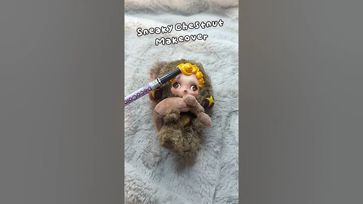 Pop Mart Skullpanda You Found Me Sneaky Chestnut Makeover #blindbox #popmart #diy @POPMARTOFFICIAL