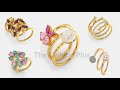 18k Gold &quot;The Spiral Ring&quot; Designs with Weight and Price @TheFashionPlus