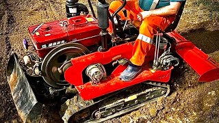 25hp crawler tractor - deep cultivation