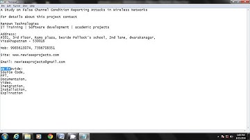 A Study on False Channel Condition Reporting Attacks in Wireless Networks| IEEE | IEEE projects