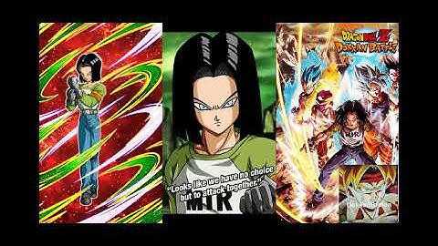 LR ANDROID 17 (TEAM UNIVERSE 7) ENGLISH ACTIVE SKILL + SUPER ATTACK ANIMATIONS! | DBZ Dokkan Battle