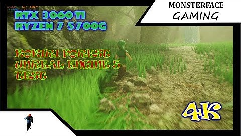 Ocarina Of Time - Kokiri Forest In Unreal Engine 5 Test ( Monsterface  Release ) 💻🖥🖱4K