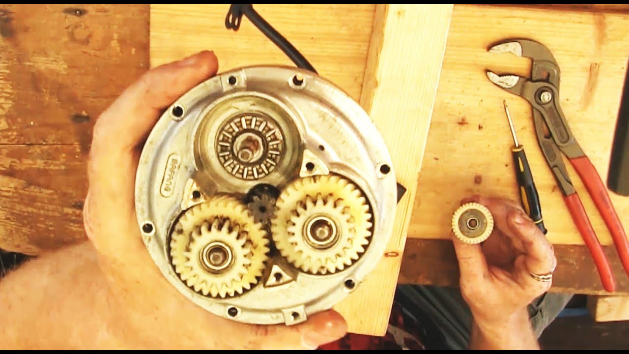 Nabenmotor 20" | Blaupunkt / Bafang zerlegen | Freilauf | Schmieren | Kugellager | defekt