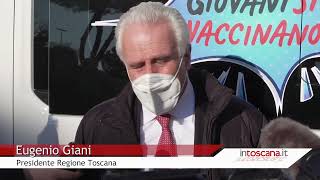 Toscana, il camper vaccini riparte dalle scuole elementari