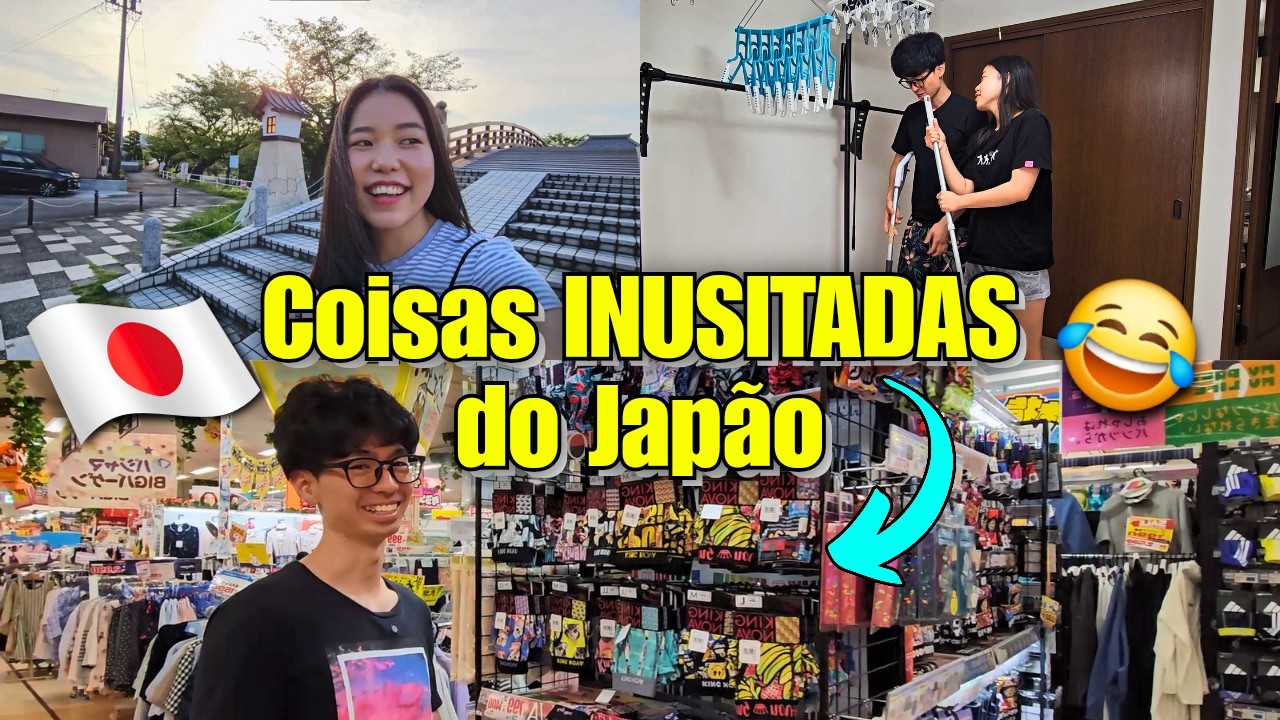 Você não vai acreditar no que achamos no Japão 🇯🇵😂